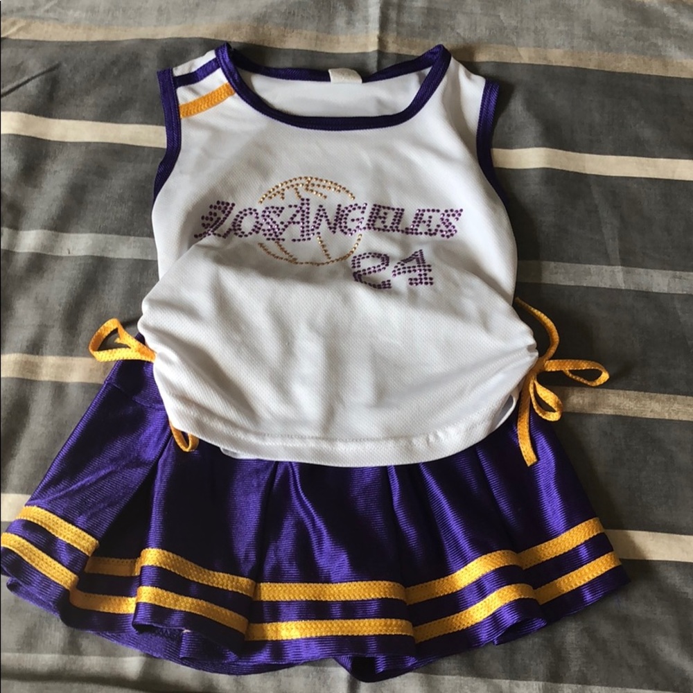 Los Angeles cheer outfit for girls